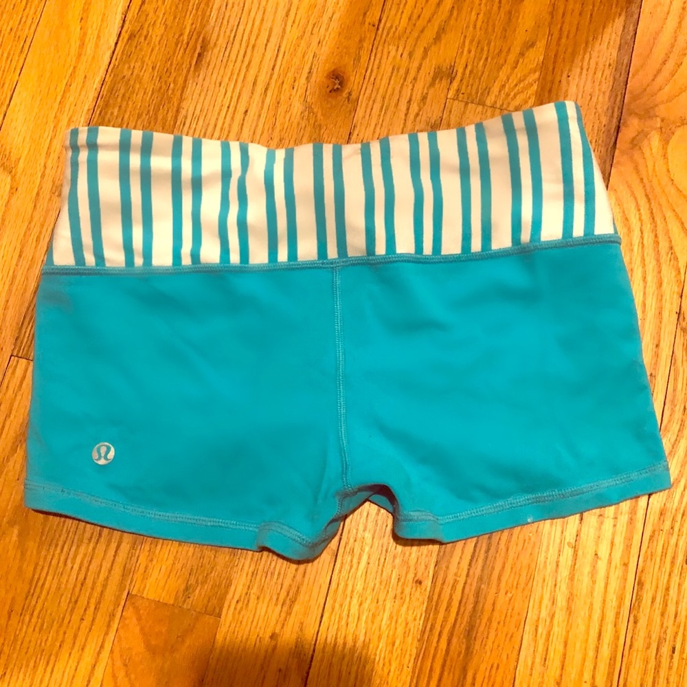 Lululemon Aqua In Movement Short